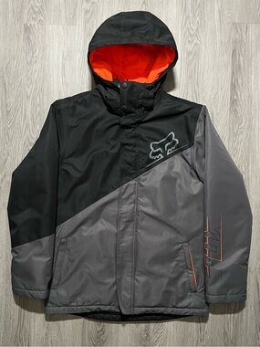 Fox racing Active tech winter jacket full zip mens medium 10,000 mm